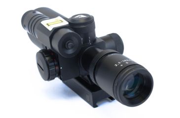 Image of EDEMO AIM Sports Inc 2.5-10X40 Dual Illuminated Rifle Scope w/ Green Laser, Black, Medium, Green Laser/Mil-Dot JDNG251040G-N, EDEMO2