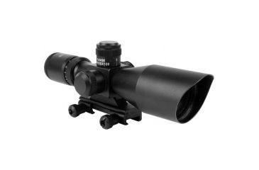 Image of AIM Sports Inc CQB Combo 3-9x40 Scope and Red Dot, Red Dot-QRM-Rangefinder JSRMC01-R