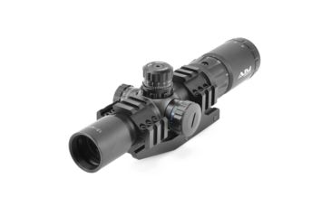 Image of AIM Sports Inc Recon Series 1.5-4x30 Tri Illuminated CQB Scope w/ Locking Turrets/3/4 Circle Reticle JTHR1