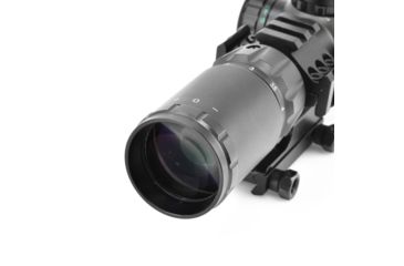 Image of AIM Sports Inc Recon Series 1.5-4x30 Tri Illuminated CQB Scope w/ Locking Turrets/3/4 Circle Reticle JTHR1