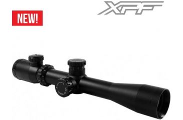 Image of AIM Sports Inc XPF Series 2.5-10x40 Dual Illuminated Rifle Scope w/Mil-Dot Reticle JXPFM251040G