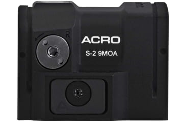 Image of Aimpoint ACRO S-2 1x 9 MOA Red Dot Reflex Sight with Integrated Shotgun Rib Mount, Black, 200907