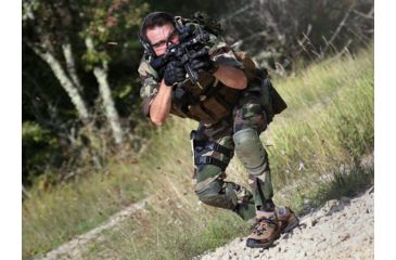 Image of Aimpoint CompM4 Red Dot Reflex Sight, 2 MOA Dot Reticle, Black, Semi Matte, Anodized, 11972