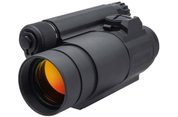 Image of Aimpoint CompM4 Red Dot Reflex Sight Without Mount, 2 MOA Dot Reticle, Black, Semi Matte, Anodized, 12309