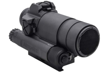 Image of Aimpoint CompM4s Red Dot Reflex Sight, 2 MOA Dot Reticle, Black, Semi Matte, Anodized, 12172
