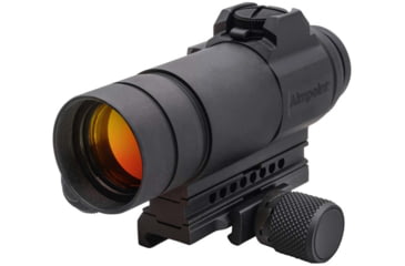 Image of Aimpoint CompM4s Red Dot Reflex Sight, 2 MOA Dot Reticle, Black, Semi Matte, Anodized, 12172