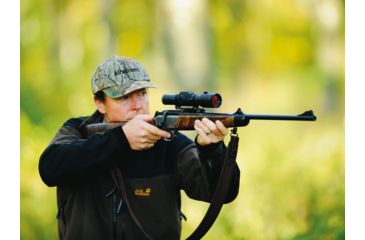 Image of Aimpoint Hunter H34L Red Dot Reflex Sight, 2 MOA Dot Reticle, Black, Semi Matte, Anodized, 12693