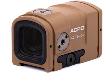 Image of Aimpoint OPMOD Acro 1x16mm Reflex Red Dot Sight, 3.5 MOA Dot Reticle, Coyote Tan, AIMOPMOD