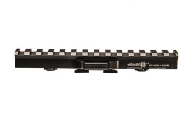 Image of AimShot Quick Release M-LOK Adapter, Picatinny Rail, 140mm, Black MTMQR-140PR