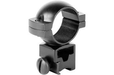 Image of AimSports 1in. Rings 3/8in. Dovetail-High, Black QD10T