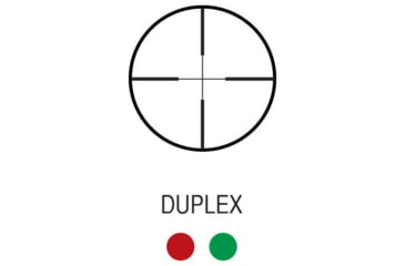 Image of AimSports 2.5-10X40 Dual Ill. Scope /Duplex Reticle, Black JDG251040G