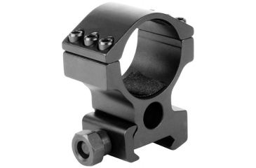 Image of AimSports 30mm Weaver Ring Heavy Duty High, Black QW30WS