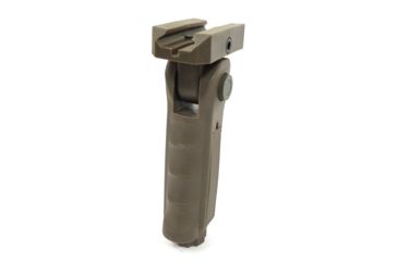 Image of AimSportsTactical Foldable Grip w/ Double Switch Housing/Storage Area, FDE, MT007FH