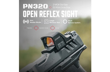 Image of AIMWIN PN320 Red Dot Sight RMR Footprint