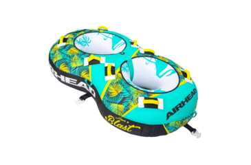 Image of Airhead Blast Towable, 2 Rider, Teal / Yellow, AHBL-22