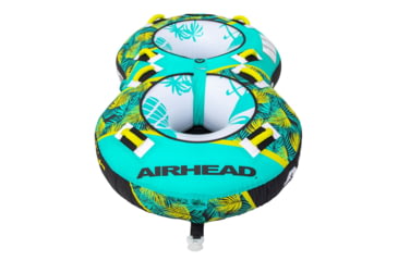 Image of Airhead Blast Towable, 2 Rider, Teal / Yellow, AHBL-22