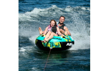 Image of Airhead Blast Towable, 2 Rider, Teal / Yellow, AHBL-22
