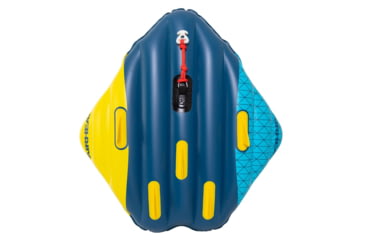 Image of Airhead Carve Steerable Tube, 1 Rider, Blue / Yellow, AHCV-11