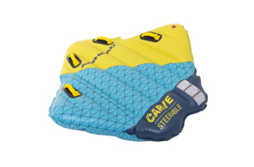 Image of Airhead Carve Steerable Tube, 1 Rider, Blue / Yellow, AHCV-11