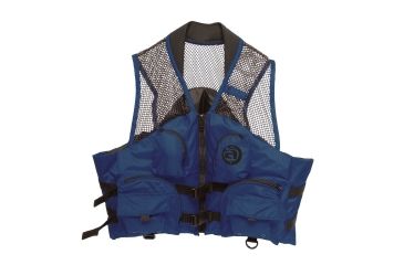 Image of Airhead Deluxe Mesh Top Fishing Vest, Navy, Large/Extra Large, 12003-05-A-NA