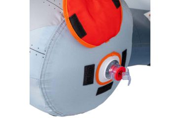 Image of Airhead Jet Fighter Towable, Grey/Yellow, 4 Person, AHFJ-14