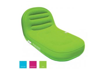 Image of Airhead Sun Comfort Cool Suede Chaise Lounge, Lime, AHSC-007