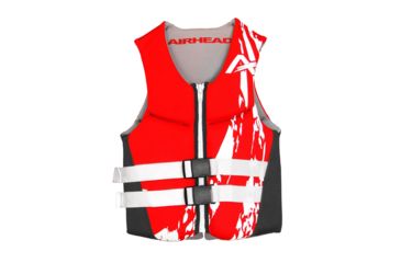 Image of Airhead Swoosh Kwik-Dry Neolite Flex Vest, 3Xl, Red, Red, 3XL, 10076-13-B-RD