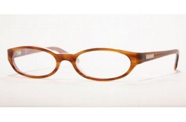 Image of Anne Klein AK8070 Eyeglasses - Amber/Pink Frame 157-5217