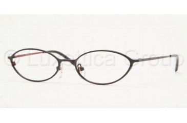 Image of AK Anne Klein AK9069 Eyeglasses with Non-Rx Lenses 442-5016 - Black 