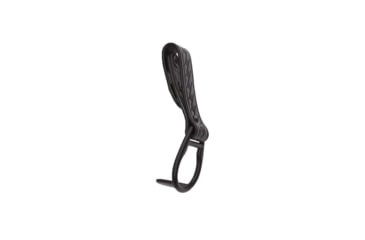 Image of Aker Leather 551 Side Handle Baton Ring Strap, Basketweave, No Snap, Black, A551M-BW-NS