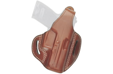 Image of Aker Leather Model 136 Bodyguard Pancake Holster, Beretta 92F, Right, Plain, Tan, H136TPR-BE92F