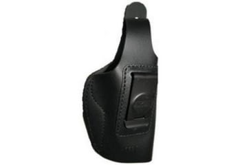 Image of Aker Leather Model 160 Spring Special Executive Holsters, Smith &amp; Wesson M&amp;P 40 Compact, Right, Plain, Black, H160BPRU-MP 40C