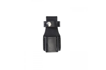 Image of Aker Leather Model 576 MK VI Mace Case, No Snap, Medium, Plain, Black, A576-BP