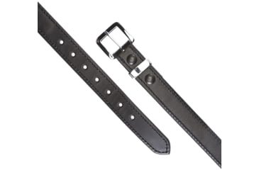 Image of Aker Leather B22 1.25in Concealed Carry Gun Belt, 28 in, Plain, Black, B22-BP-28