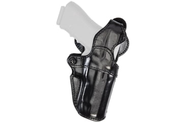 Image of Aker Leather Model 118 Blue Line Drop Loop Duty Holster, Colt 1911, Left, Plain, Black, H118BPL-CO1911