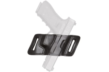 Image of Aker Leather White Lightning Open Top, Black - H132ABPL-CO1911