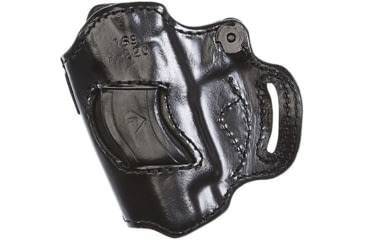 Image of Aker Leather Model 169 Nichols Avenger Belt Slide Holster, SIG Sauer P220/226, Right, Plain, Black, H169BPR-SS220