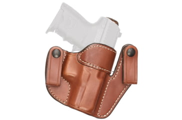 Image of Aker Leather Model 176 IWB Patriot Holsters, Smith & Wesson M&P Shield, Right, Plain, Tan, H176TPR-MPS