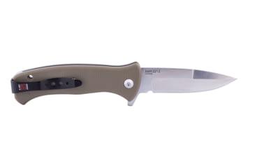 Image of Al Mar Knives Mini S.E.R.E. 2020 Coyote Series Folding Knife, Spring Assist, 8Cr, 3 in, Traditional, Coyote, AMK2212