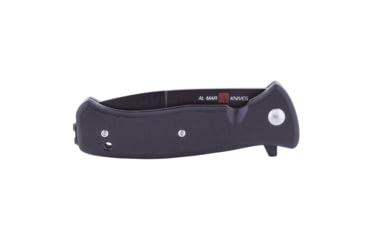 Image of Al Mar Knives Mini S.E.R.E. 2020 Night G Series Folding Knife, Spring Assist, D2, 58HRC, Ti-Black, 3 in, Traditional, G10, Black, AMK2204