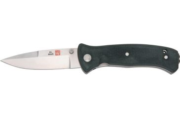 Image of Al Mar Knives Mini Sere 2000 Fold Knife, Silver Blade, Black Handle AMMS2K