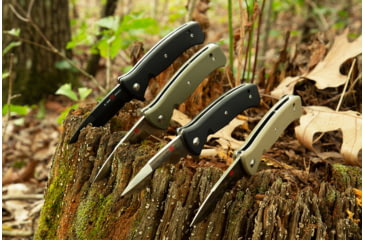Image of Al Mar Knives S.E.R.E. 2020 Coyote Series Folding Knife, Spring Assist, 8Cr, 3.6 in, Combo, Coyote, AMK2215