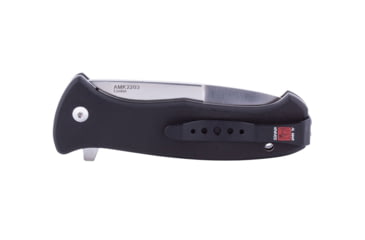 Image of Al Mar Knives S.E.R.E. 2020 G Series Folding Knife, Liner Lock Spring Assist, D2, 58HRC, Satin, 3.6 in, Combo, G10, Black, AMK2203