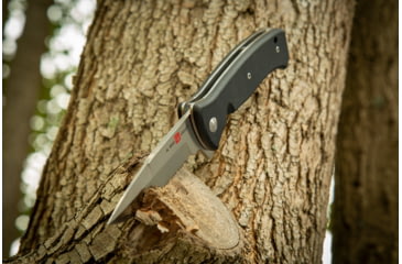 Image of Al Mar Knives S.E.R.E. 2020 G Series Folding Knife, Liner Lock Spring Assist, D2, 58HRC, Satin, 3.6 in, Combo, G10, Black, AMK2203