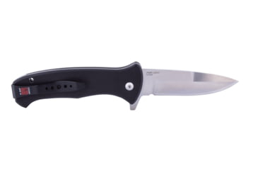 Image of Al Mar Knives S.E.R.E. 2020 G Series Folding Knife, Liner Lock Spring Assist, D2, 58HRC, Satin, 3.6 in, Traditional, G10, Black, AMK2202