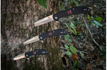 Image of Al Mar Knives Ultralight Talon Folding Blade Knife, 2.75 in, 8 Cr Traditional Edge, Black, AMK4122