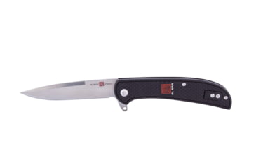 Image of Al Mar Knives Ultralight Talon Folding Blade Knife, 3.15 in, 8 Cr Traditional Edge, Black, AMK4124