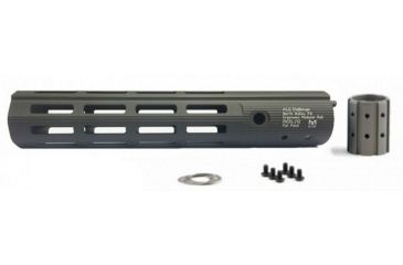 Image of ALG Defense 10in Ergonomic Modular Railed Handguard - V1, Gray, 10in 05-292G