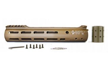 Image of ALG Defense 10in Ergonomic Modular Railed Handguard - V2 M-LOK, DDC, 10in 05-316S