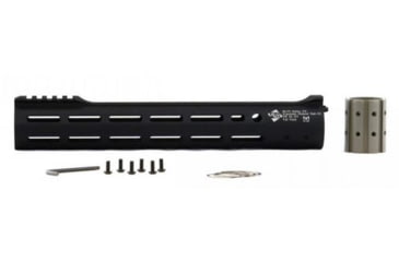 Image of ALG Defense 12in Ergonomic Modular Railed Handguard - V2 M-LOK, Black, 12in 05-317B